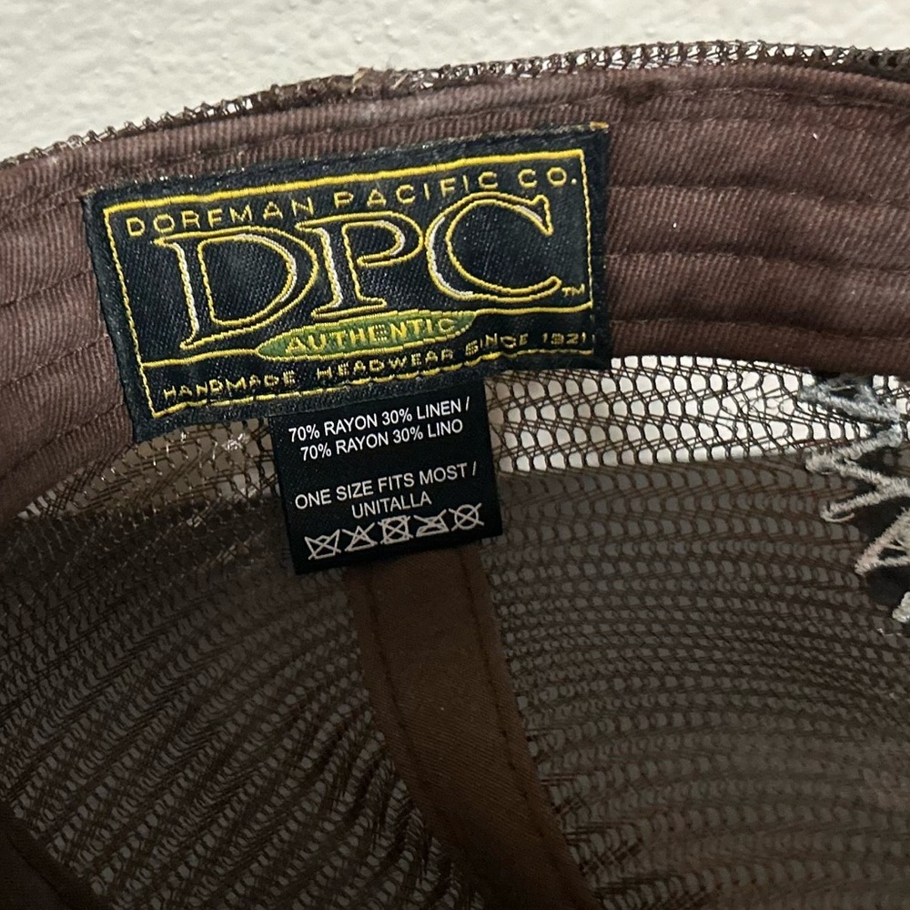 Dorfman Pacific Co. Hawaii Hat brown& light blue/green flat bill snap back - Picture 8 of 9